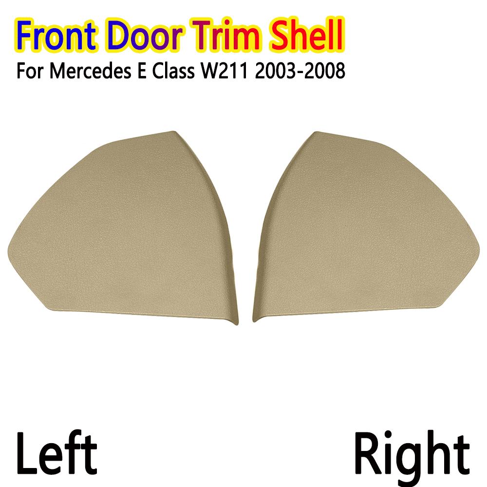 Garnitura usii fata Capac din plastic Carcasa decorativa Negru Bej Gri 2117270148 2117270248 pentru Mercedes Benz E-Class W211 2003-2008