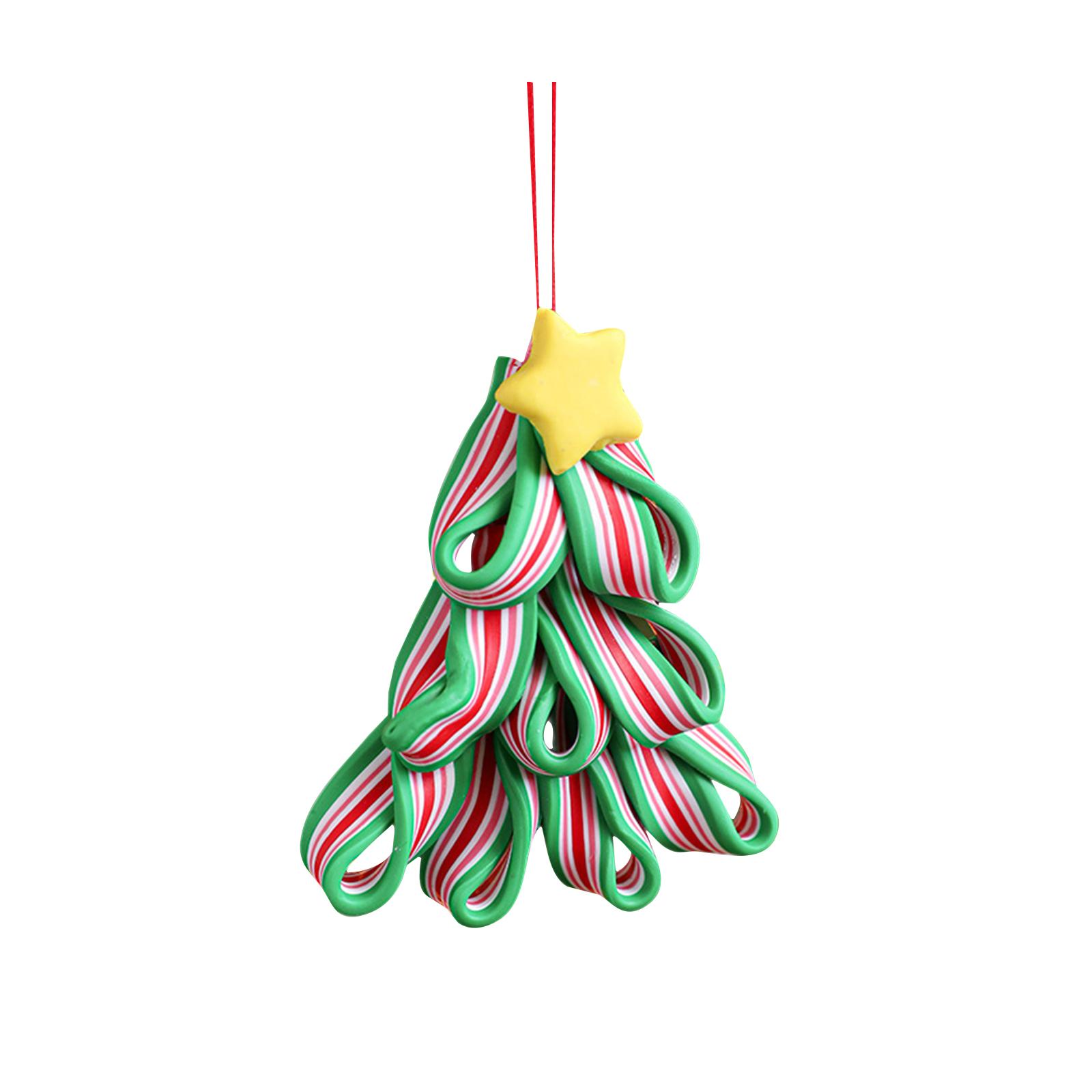 

Christmas Candy Cane Ornaments, Colorful Candy Cane Ornaments Suitable For Christmas Tree Party Home Decoration One Size