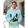 Herren trendiges Kapuzensweatshirt, vielseitig und bequem