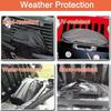 Easy Installation Winch Protection Cover Fabric Winch Cover Dustproof Cover for Electric Winches 3 Size Optional