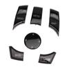 Multimedia Control Button Piano Black Good Light Transmittance Fadeless for BMW 3 Series F30 LCI Small Knob
