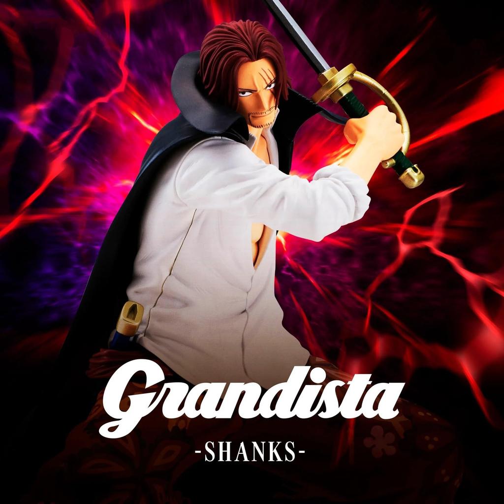 One Piece Figure Shanks Grandista 22cm Size Approx.