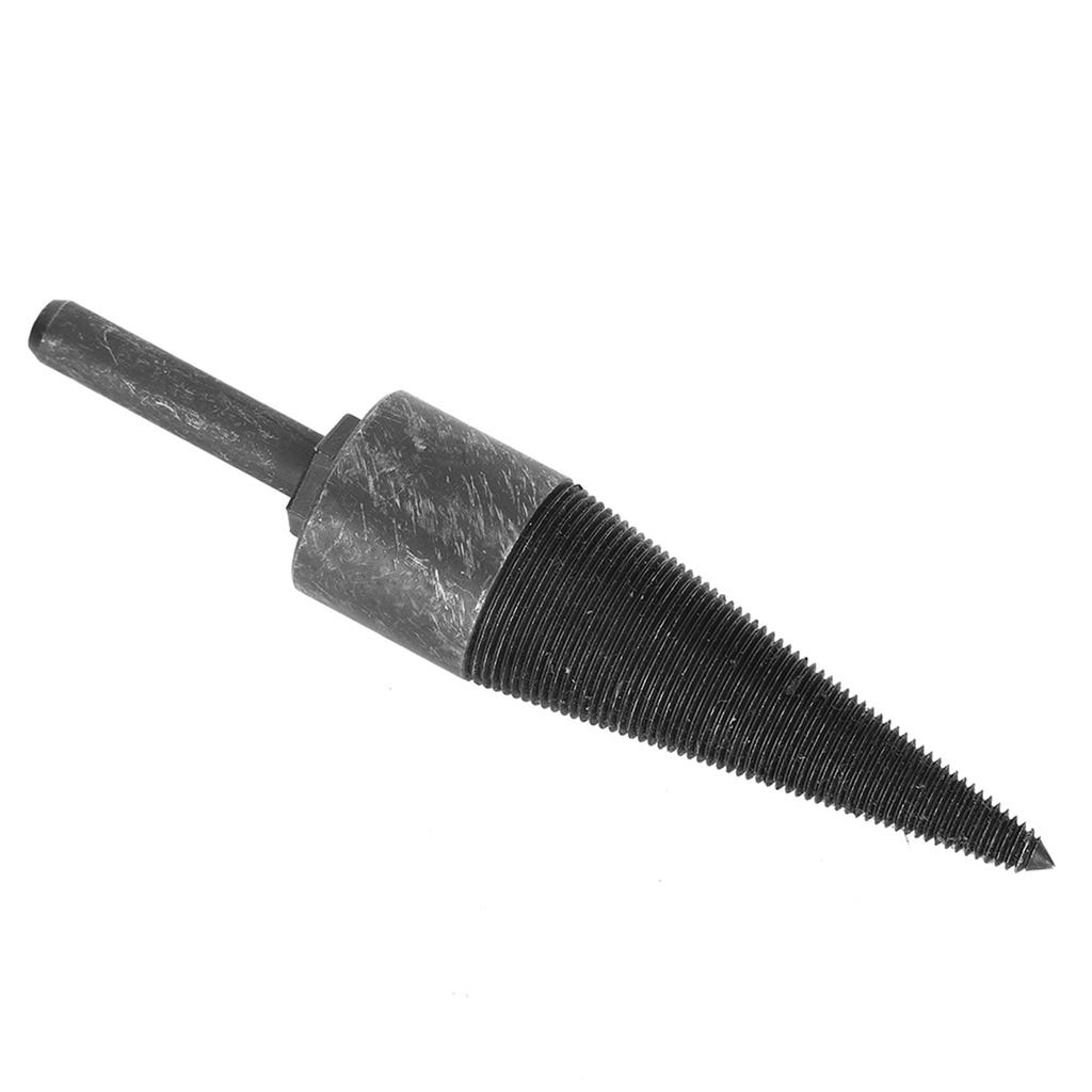 Buy 1.3in Firewood Drill Bit High Hardness Splitting Cone Reamer Punch