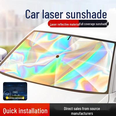 Składana Nieprzezroczysta Osłona Przeciwsłoneczna do Samochodu z Łatwą Instalacją