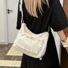 Fashion And Lightweight Nylon Bag Bow Girl Messenger Bag Casual Versatile Single Shoulder Large Capacity Dumpling Bag