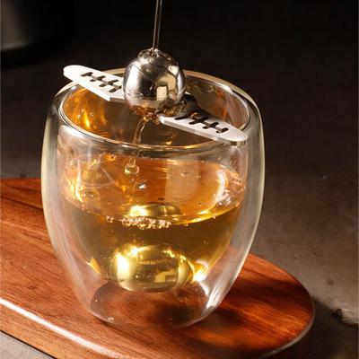 Coffee Frozen Ball For Espresso Coffee Reusable Stainless Steel Ice Balls Coffee Cooling Flavor Enhancer Coffee Tool Kitchen