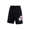 Short de Sport de Basketball en Tricot avec Impression Logo Jumpman Air Noir Homme DH9509-010
