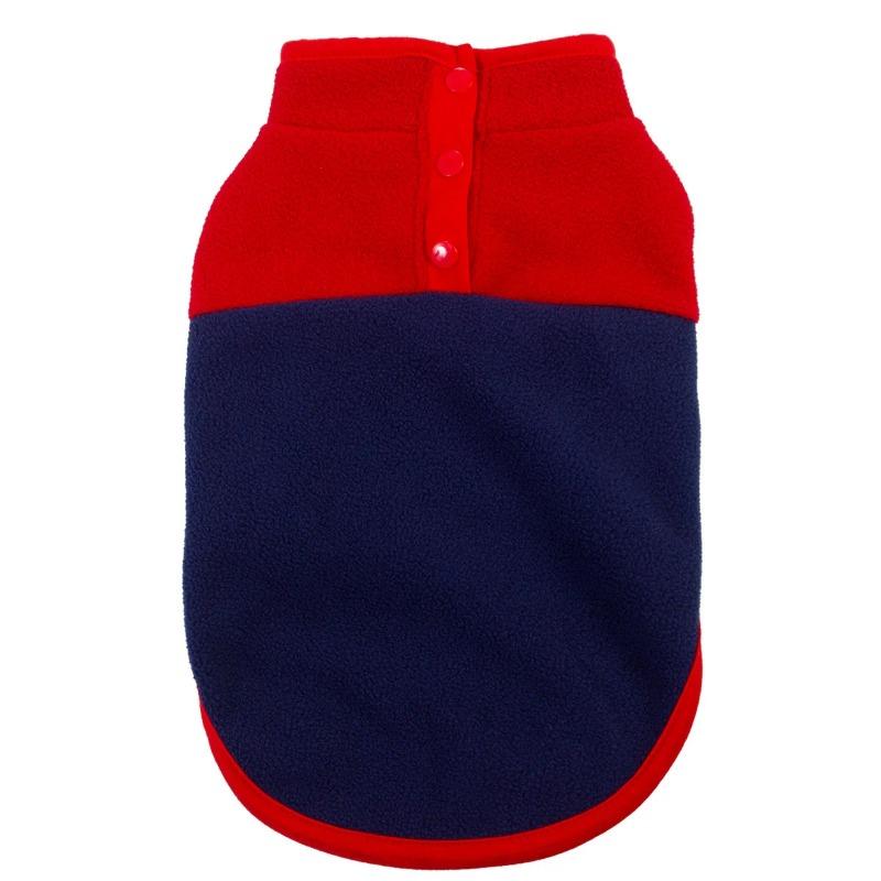 Soft Fleece Dog Clothes for Small Dogs Autumn Winter Warm Puppy Cats Vest Chihuahua Clothing French Bulldog Jacket Pet Costume