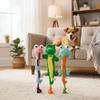 Durable Squeaky Dog Chew Toys Soft Plush Chew Proof Dog Toy Dog Squeaky Toy  Aggressive Chewers