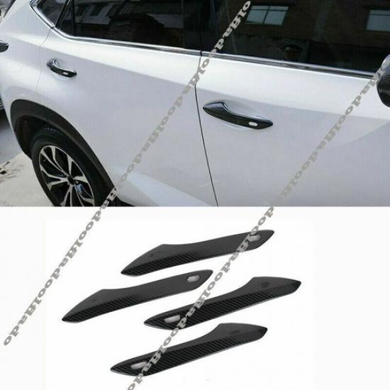 Для Lexus RX350 350L 450h 450L 2016-21 Накладка на ручки боковых дверей из углеродного волокна