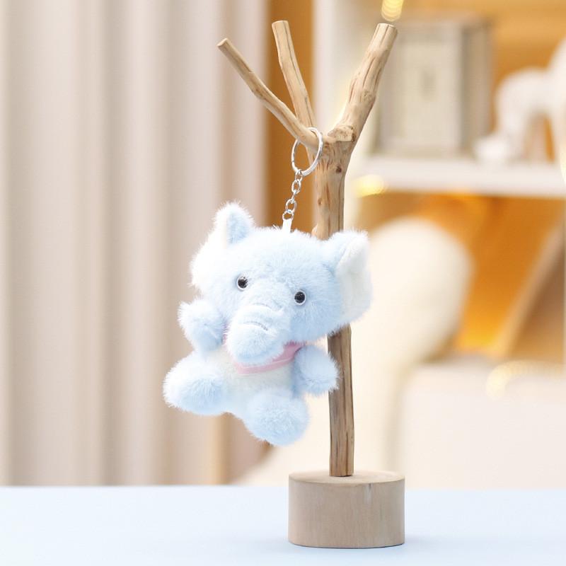 Cute Elephant Plush Doll With Pp Cotton Filling For Children Baby Gift Accessories