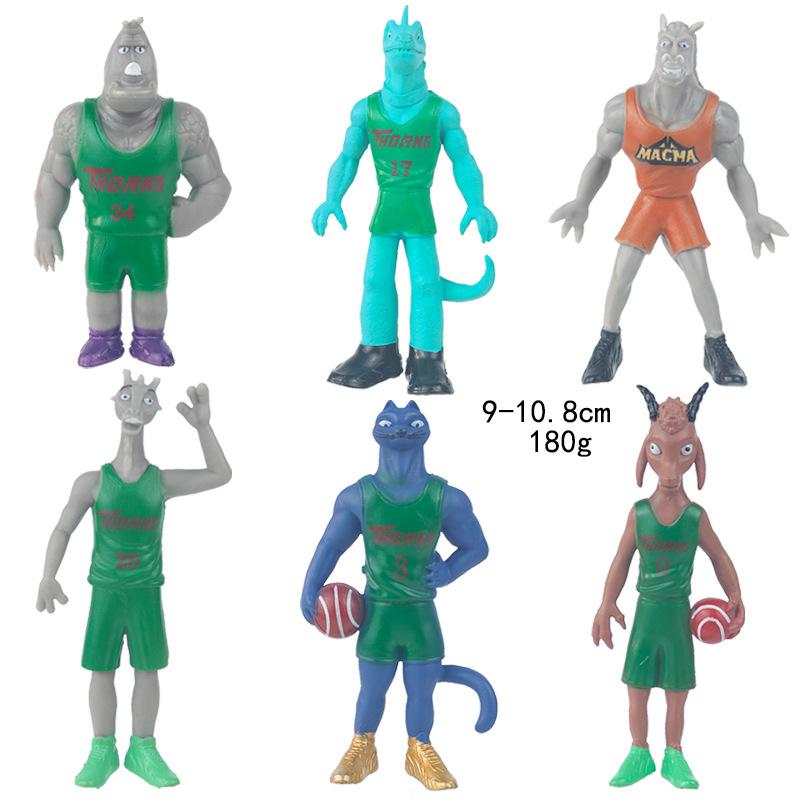 Nieuwe 68 Stuks Miracle Dream Team Figuur Geitenpiek Pop Anime Randfiguur Ornament Jongen Verjaardagscadeau