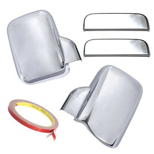 

Комплект накладок на зеркала и дверные ручки для Hijet Truck, с дополнительным двусторонним скотчем, серебристый, боковое зеркало, дверная ручка, S500P, S510P (серебряный набор)