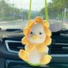 Handmade Crochet Car Styling Plant Succulent Car Plant Ornamentos Decoration