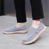 Shoes Men's Spring and Autumn Lightweight Breathable Canvas Shoes Versatile Trendy Comfortable Casual Non-slip Lazy Shoes