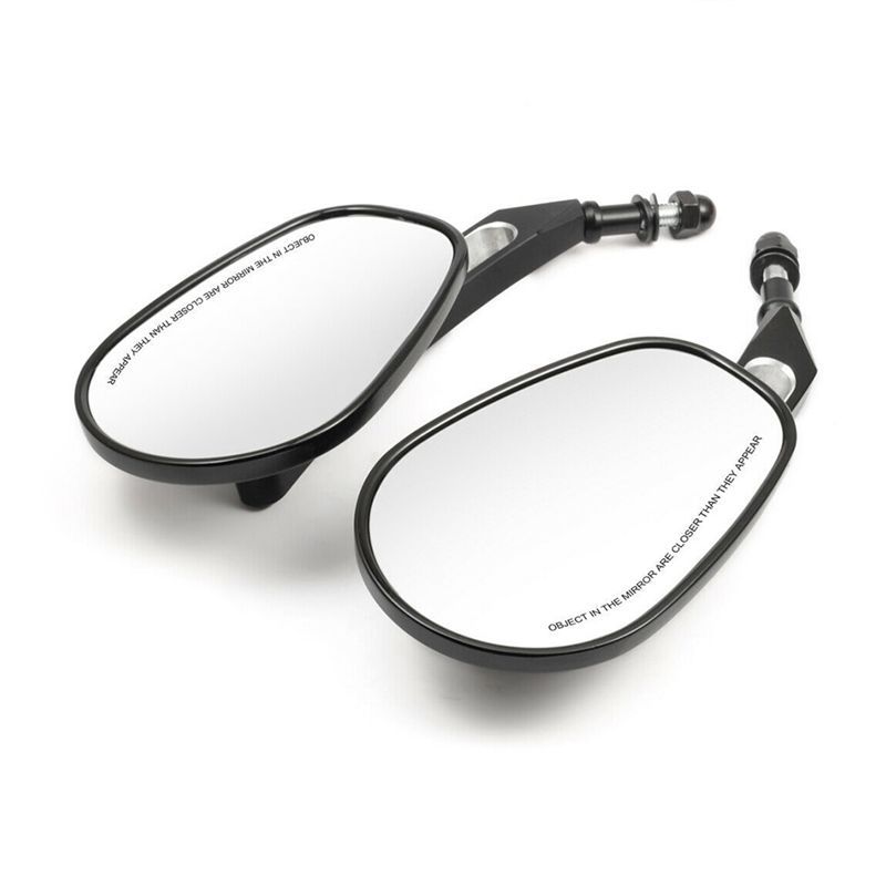 Authentic Motorcycle Rearview Mirror Side Mirror For Davidson Fatboy Softail Electra Glide Sportster 883