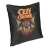 Ozzy Osbourne British Rock Heavy Metal Singer Throw Pillow Case Home Decor Custom Square Cushion Cover 45X45Cm Pillowcover