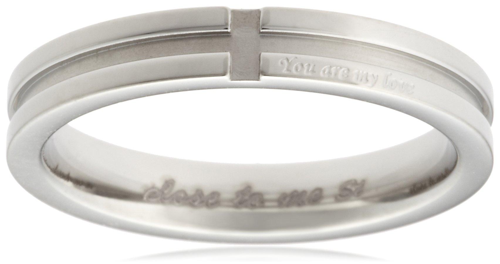 

[Close to me st] Ring with engraved message: YOU ARE MY LOVE SR11-006#9 Japanese size 9