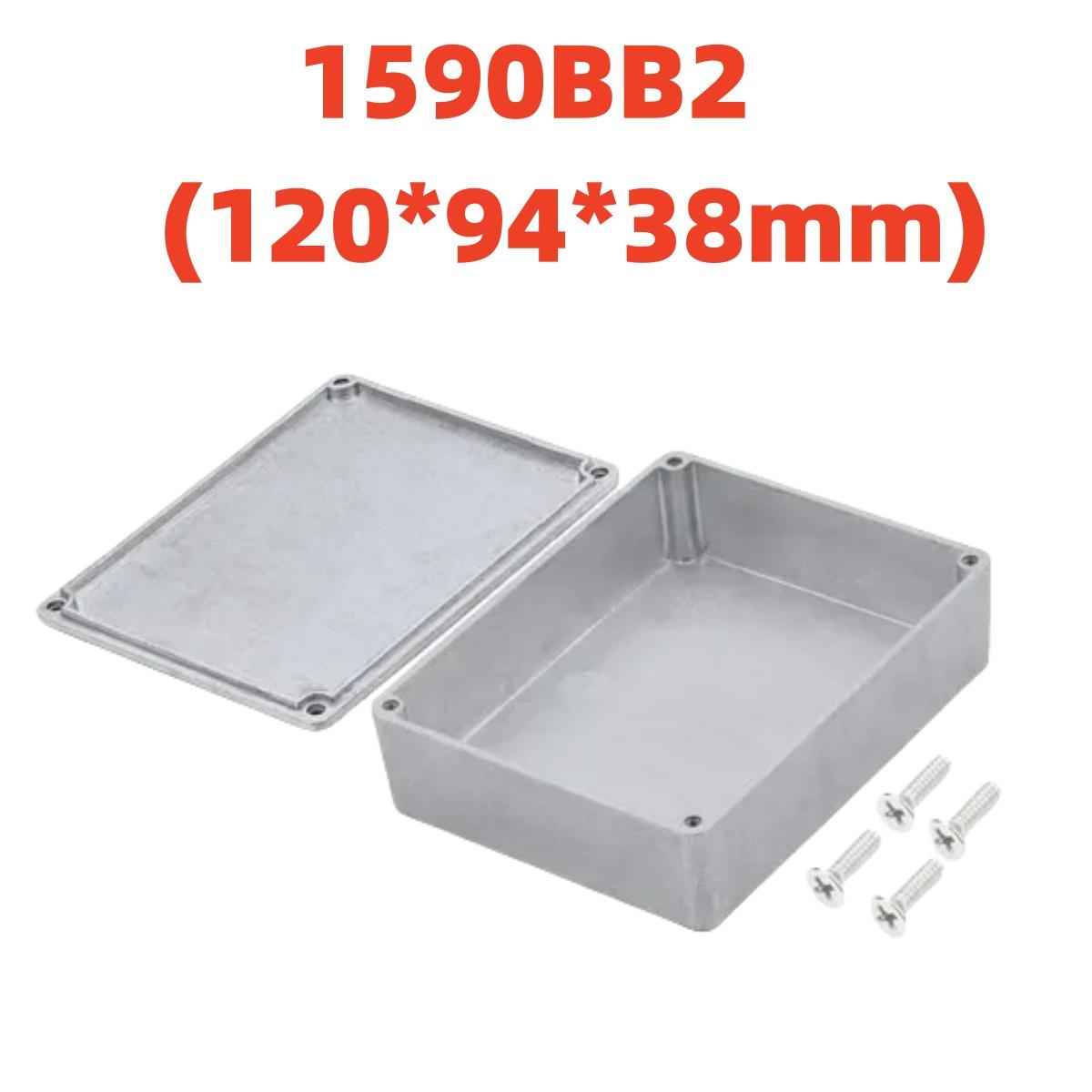 

Алюминиевый корпус Miwayer 1590BB2 для педали - Прочный корпус для гитарных эффектов DIY и модификаций (120*94*38мм)