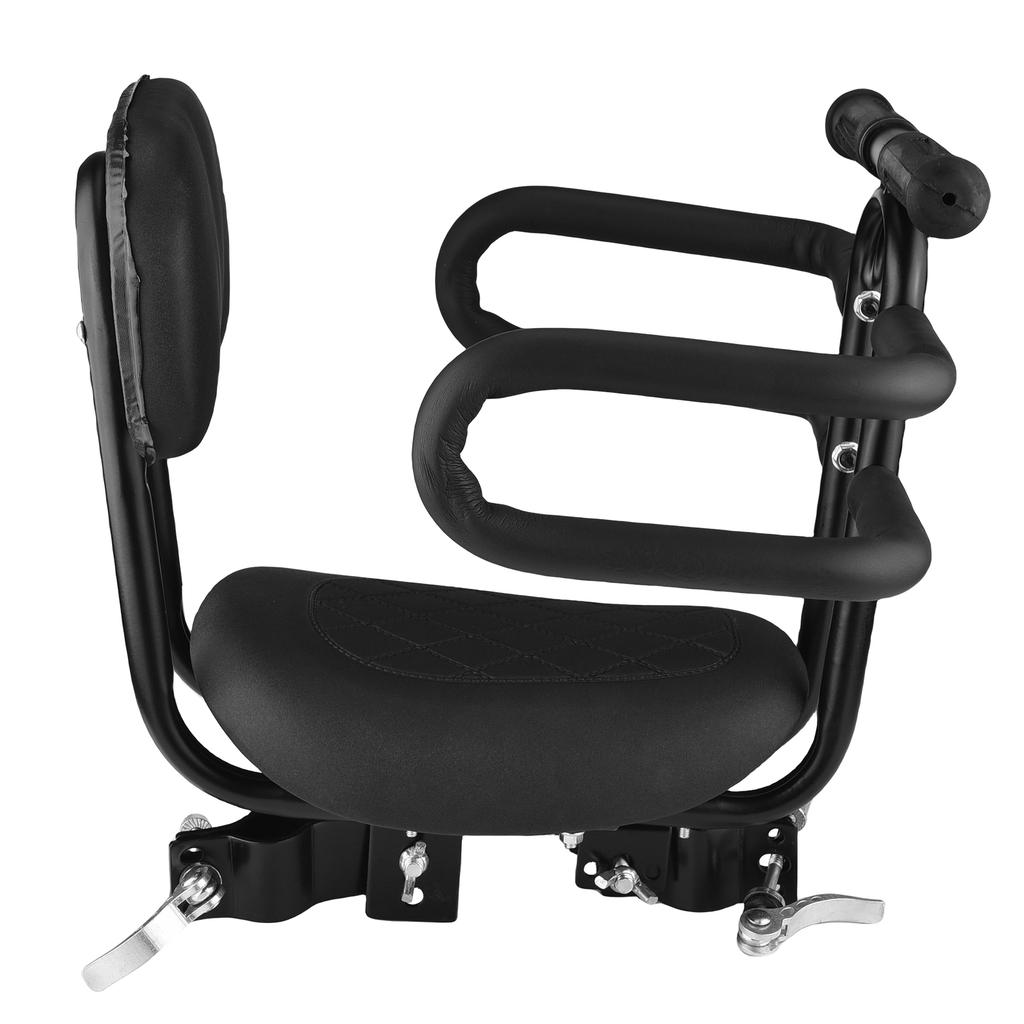 Barnesykkelsete Frontmontert Hurtigutløser for Terrengsykkel Landeveissykkel 24in 26in 27.5in Babysykkelsete Småbarnssykkelsete