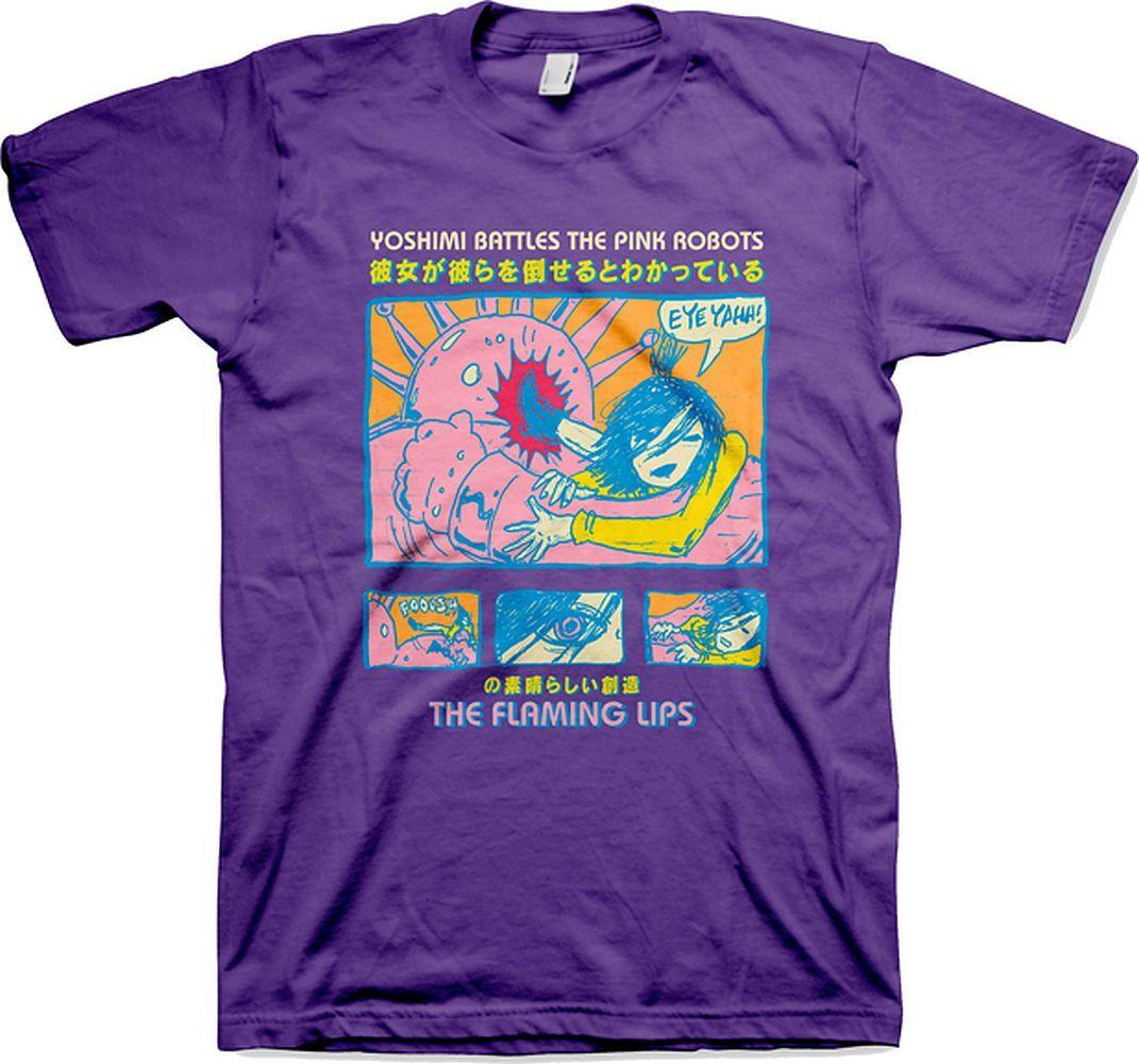 The Flaming Lips Yoshimi Purple T-Shirt XXXXL
