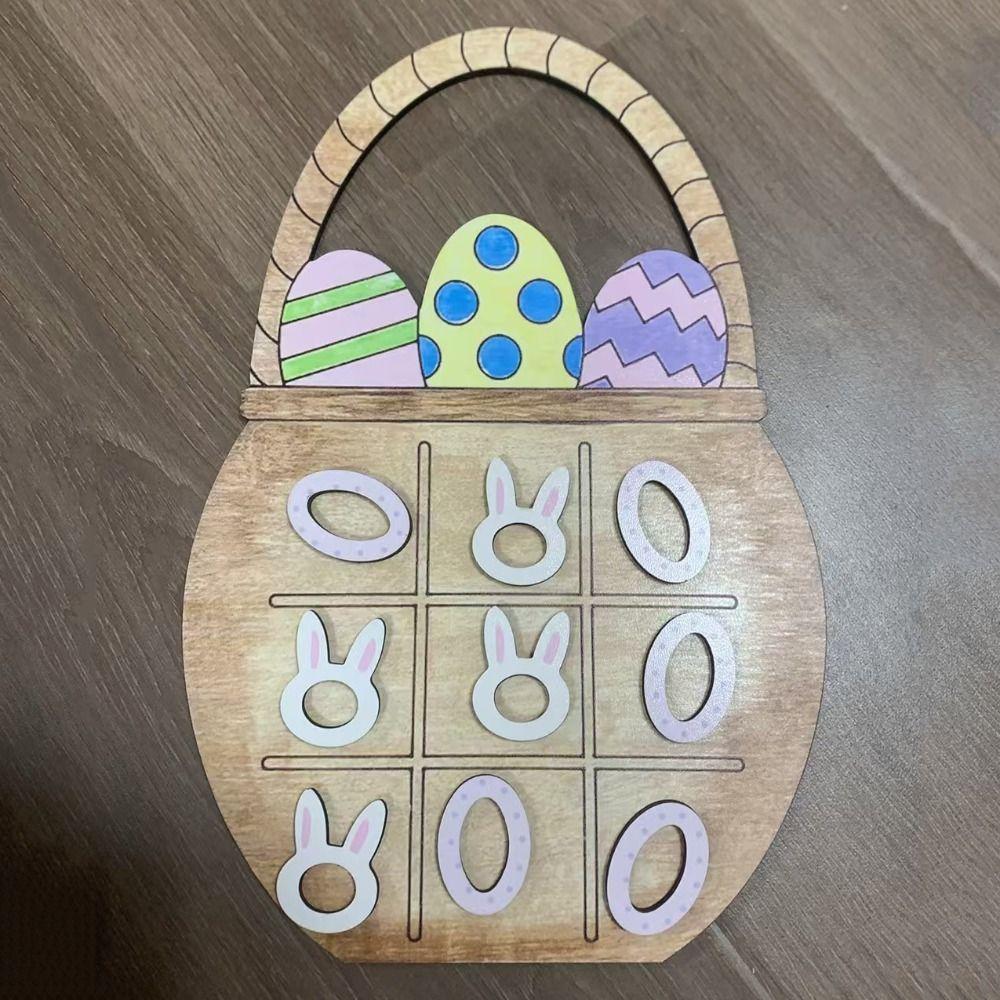 Parent-Child Tic Tac Toe Board Game Interactive XO Chess Board Toys Fun Board Game Toys Friends