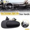 OCPTY Door Handle Exterior Rear Passeneger Right Side Replacement Fit 1993-1997 for Geo Prizm for Corolla Outside Door Handle Black