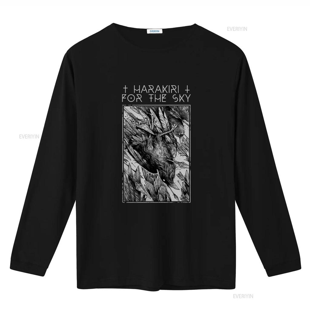 Harakiri For The Sky Falling Bird T Shirt Unique Art Print Design High Quality Fabric Perfect Fashion Forward Individuals