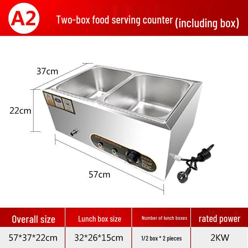 Aokewen Heated Cafeteria Serving Station