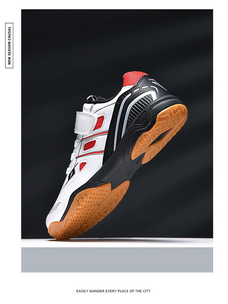 Xisailong Unisex Four Seasons Non-slip Breathable Table Tennis Shoes for Adults and Kids