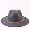 Popular European and American Classic Simple Flat-brimmed Top Hat Men's and Women's Fashionable and Elegant Versatile Jazz Hat Top Hat