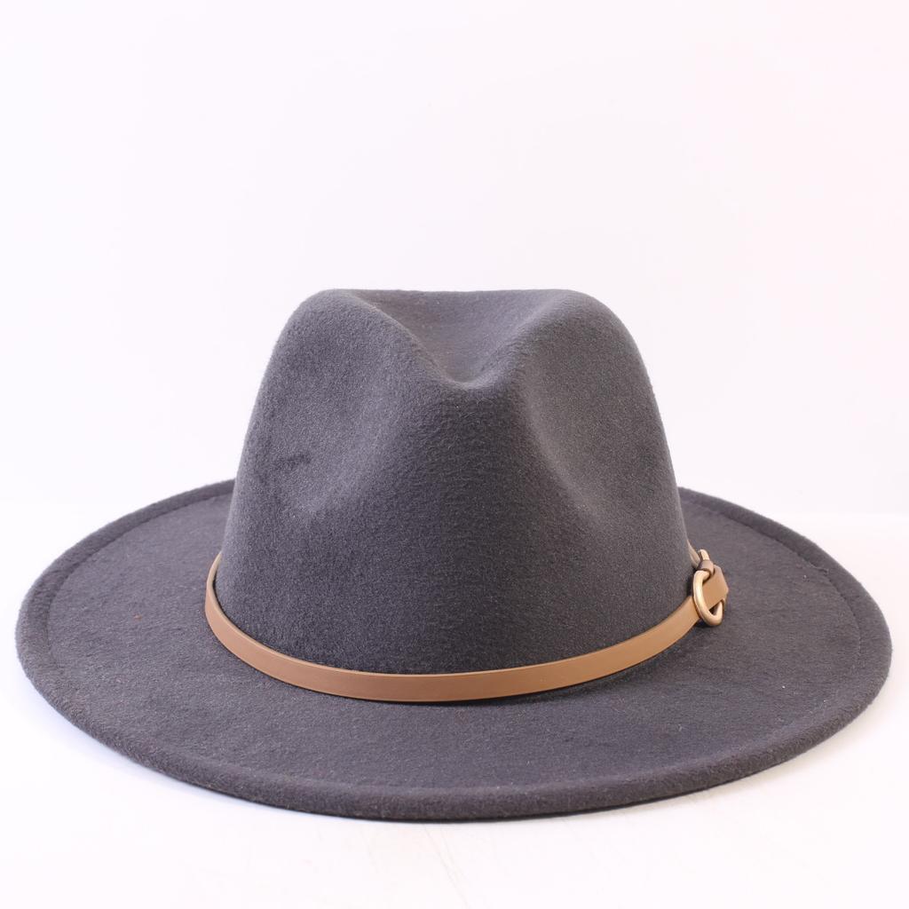 Popular European and American Classic Simple Flat-brimmed Top Hat Men's and Women's Fashionable and Elegant Versatile Jazz Hat Top Hat
