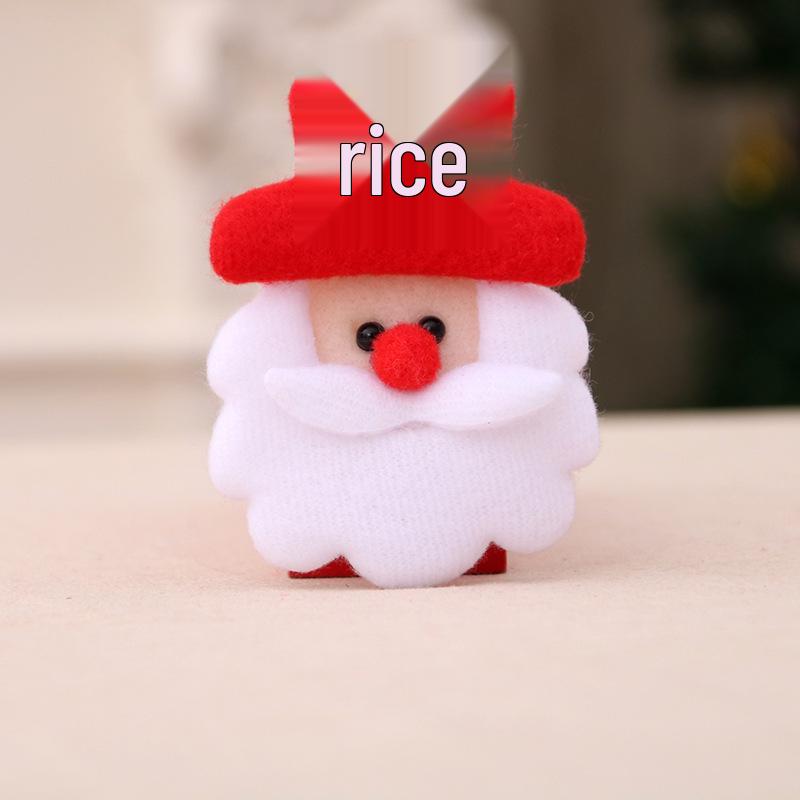 Luminous Christmas Brooches: Santa, Snowman & Bear 