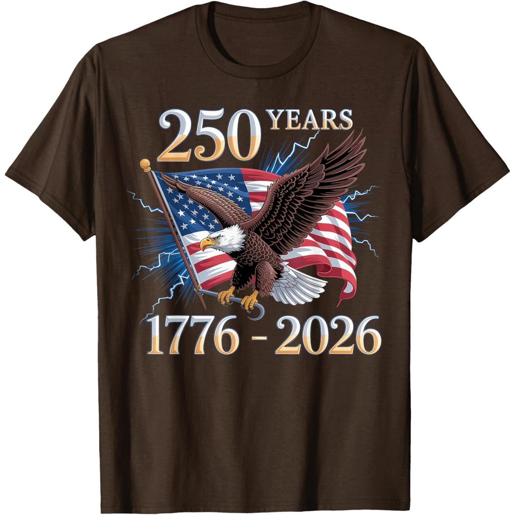 Orel a vlajka 250 let 1776-2026 250. narozeniny tričko