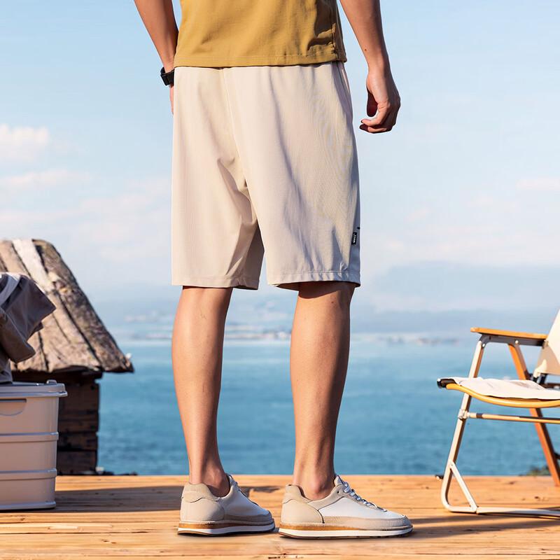 JEEP Men's 7A Antibacterial Sun-Protective Casual Shorts