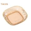 Spit Bone Dish Multi-function Thickened Base Light Luxury Style Translucent Storage Plate Home Supplies