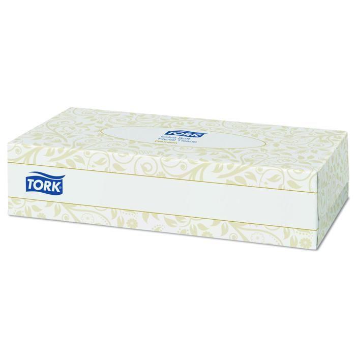 Mouchoirs - TORK - 140280 - Extra Doux - 2 Épaisseurs - 3000 Serviettes