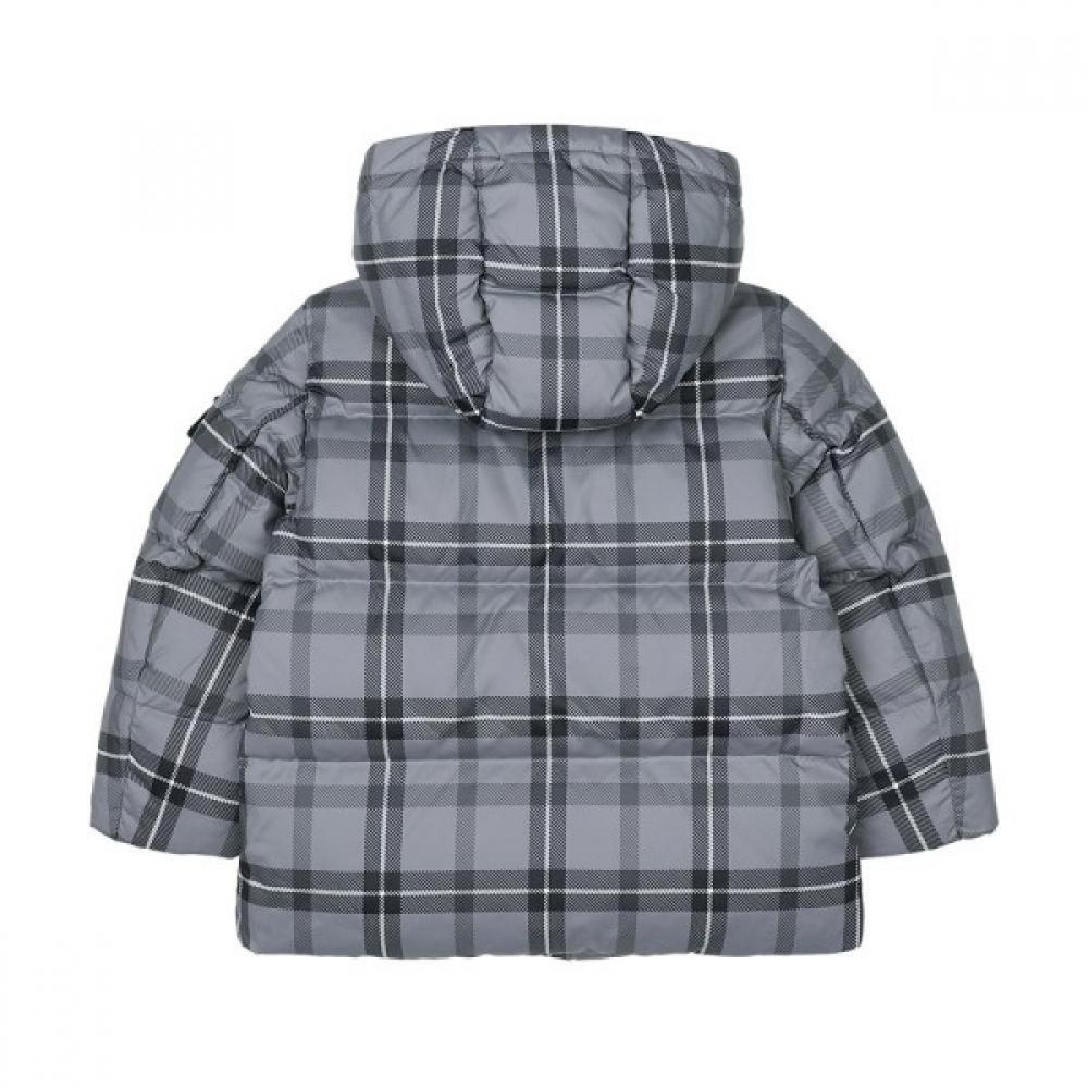 Ducks Little  Dachskies New Season Check Lightweight Down Jumper  Dtw10jn03m Gy 