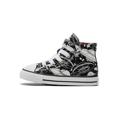 Chuck Taylor All Star Canvas Trendy Versatile High Top Walker Shoes Baby Shoes Black White 773087C