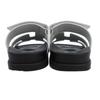 HERMES Chypre Flat Leather H Sandals, Women's, White, Size 36 shoes 36 whiteUsed