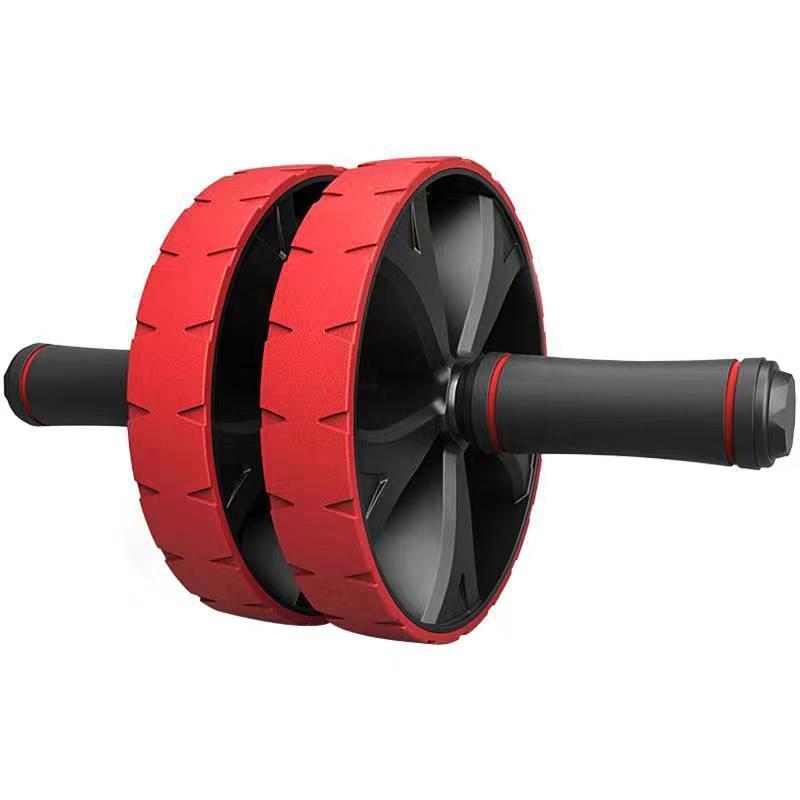 New Men's Silent Single and Double Wheel Abdominal Muscle Wheels, Fitness Equipment, Abdominal Tuckers, Beginners, Women's Belly Reduction Rollers