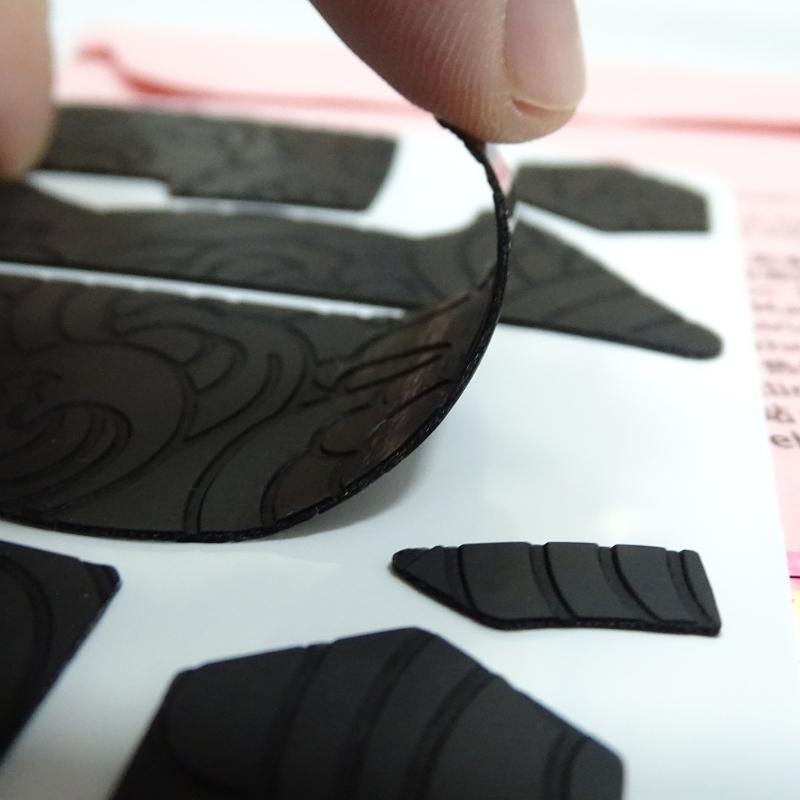 Esports Mouse Grip Tape Adhesive Silicone Mouse Side Sticker Improves Mouse Handling and Precisions for ZOWIE