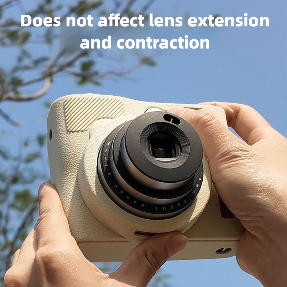 Silicone Camera Body Case Dustproof Portable Protective Case Shockproof Soft Camera Accessories for Fujifilm Instax Mini 90