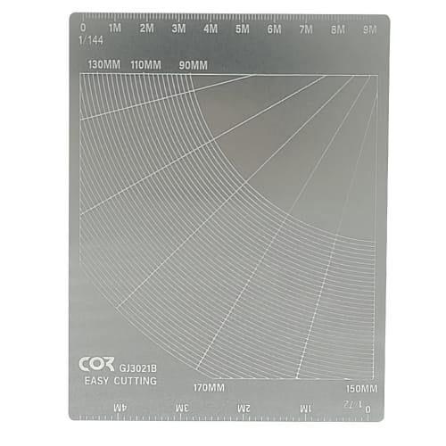 

Cicogna Masking Tape Guide, Cutting Guide, Plate-Shaped Masking Sheet for Plastic Models, Cutting and Painting Template, Gundam AFV G Series (Type B)