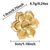 1/5 Stück Echtvergoldeter Cabochon-Ring Rund Oval Leere Tablettbasis Edelstahlringe Für Damen Herren Handgefertigte Emaille-Accessoires