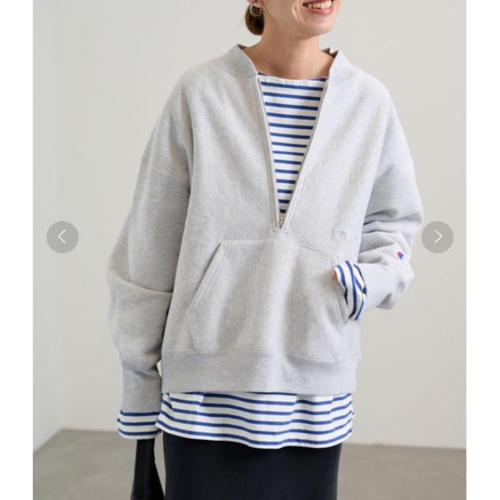 Used Champion  FRAMeWORK Reverse Weave Half Zip