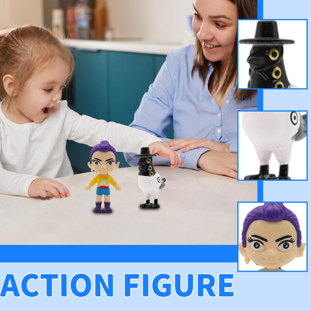 Witch Hunting Team Handmade Star Series Peripheral Games Doll Model Desktop Ornament