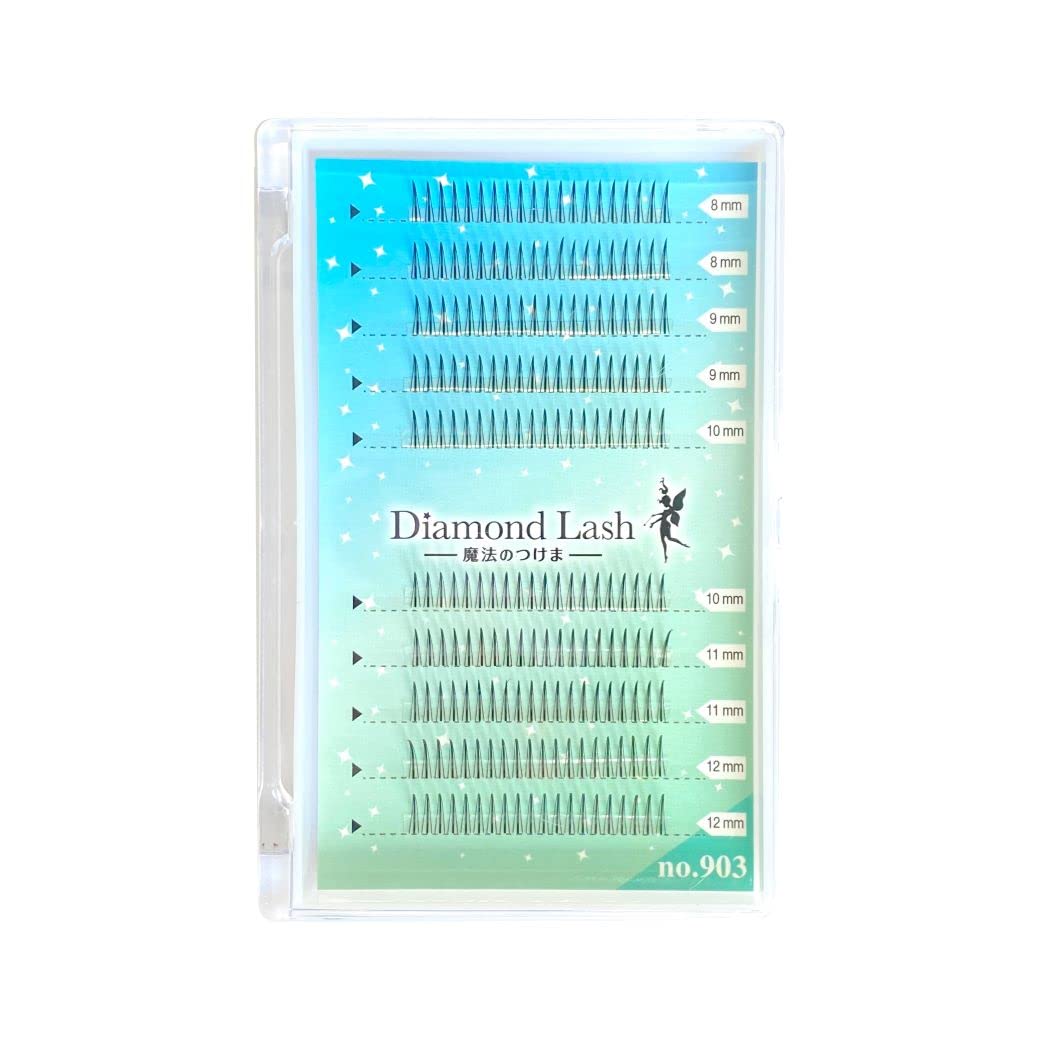 

NEW DiamondLash One Hong Lash Series Partial False Eyelashes to (no.903 (8mm 12mm))
