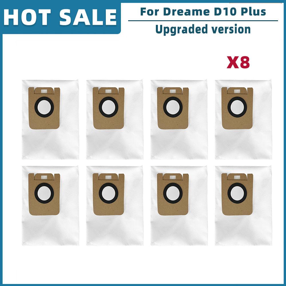 Replacement For Xiaomi Dreame Bot D10 Plus RLS3D Robot Vacuum Cleaner Spare Parts Main Brush Side Brush Hepa Filter Mop Dust Bag