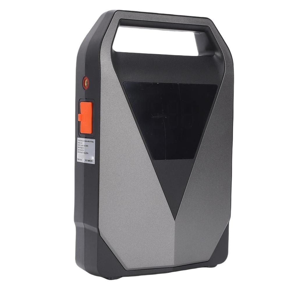 Car Jump Starter Tire Inflator 80W Portable Air Pump Jump Starter Battery Pack with 2 USB Ports 3 LED Light Modes for
